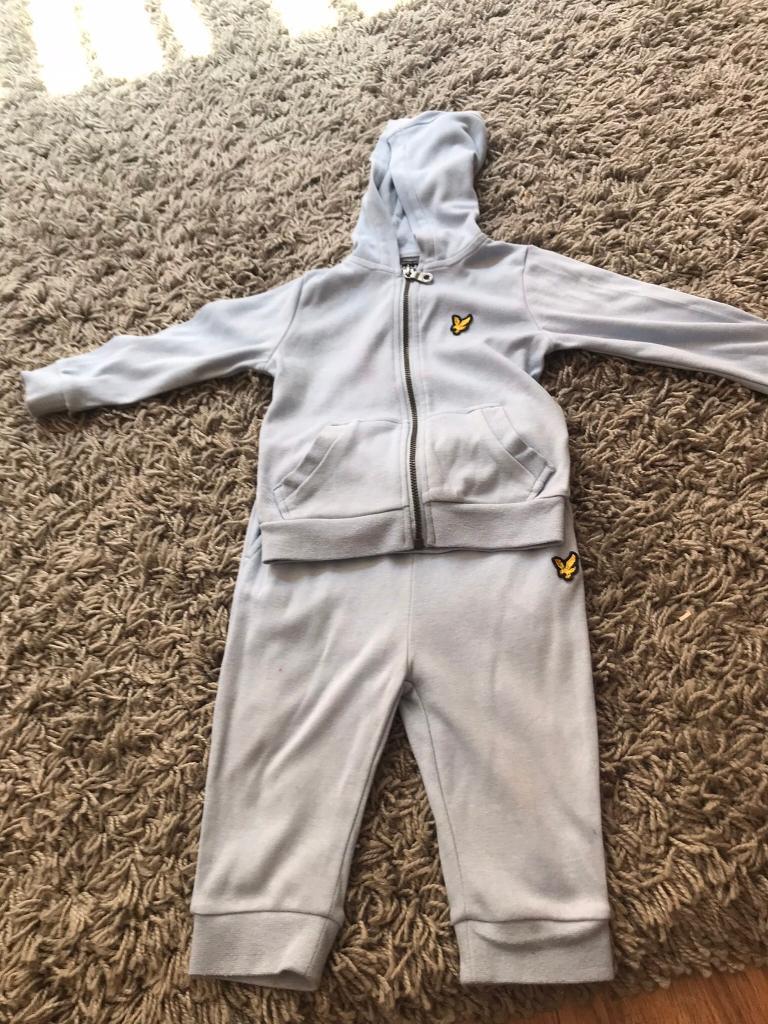 lyle and scott baby tracksuit